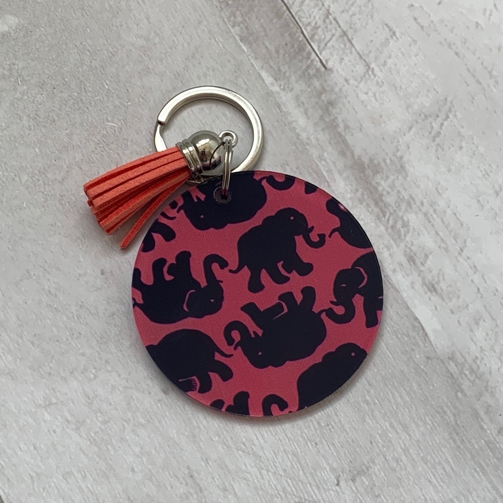 Monogram acrylic keychains - Picture 3 of 7